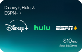 Paquete de Verizon Disney+, Hulu y ESPN (Con anuncios)