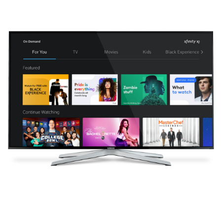 Disfruta como Nunca Antes del Streaming Integrado con Xfinity X1